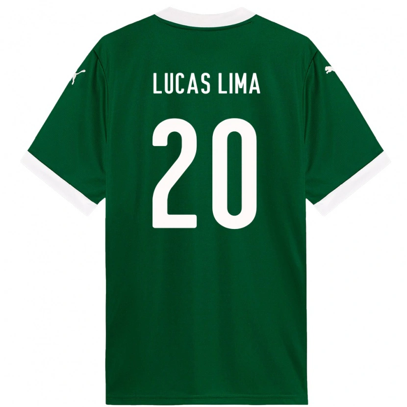 Danxen Herren Lucas Lima #20 Weiß Grün Heimtrikot Trikot 2025/26 T-Shirt Schweiz
