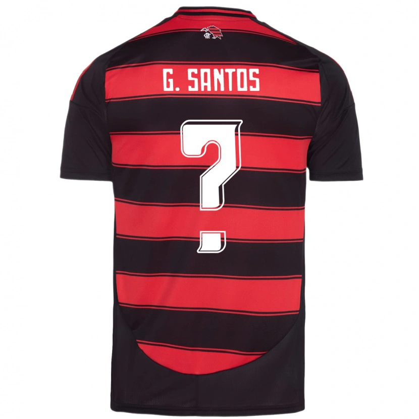 Danxen Herren Guilherme Santos #0 Weiß Rot Heimtrikot Trikot 2025/26 T-Shirt Schweiz