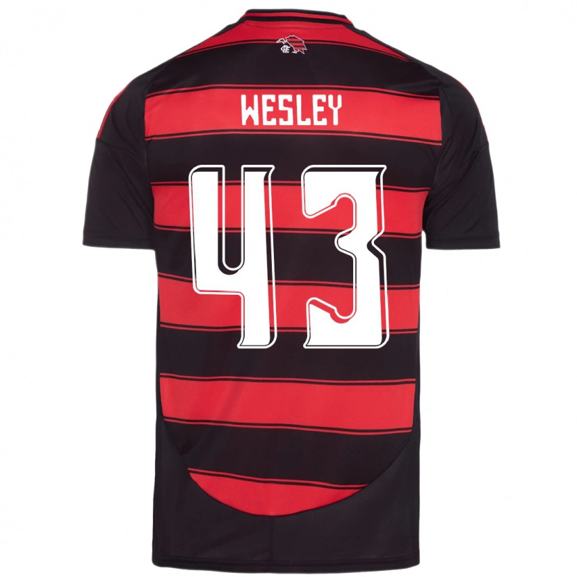 Danxen Herren Wesley #43 Weiß Rot Heimtrikot Trikot 2025/26 T-Shirt Schweiz
