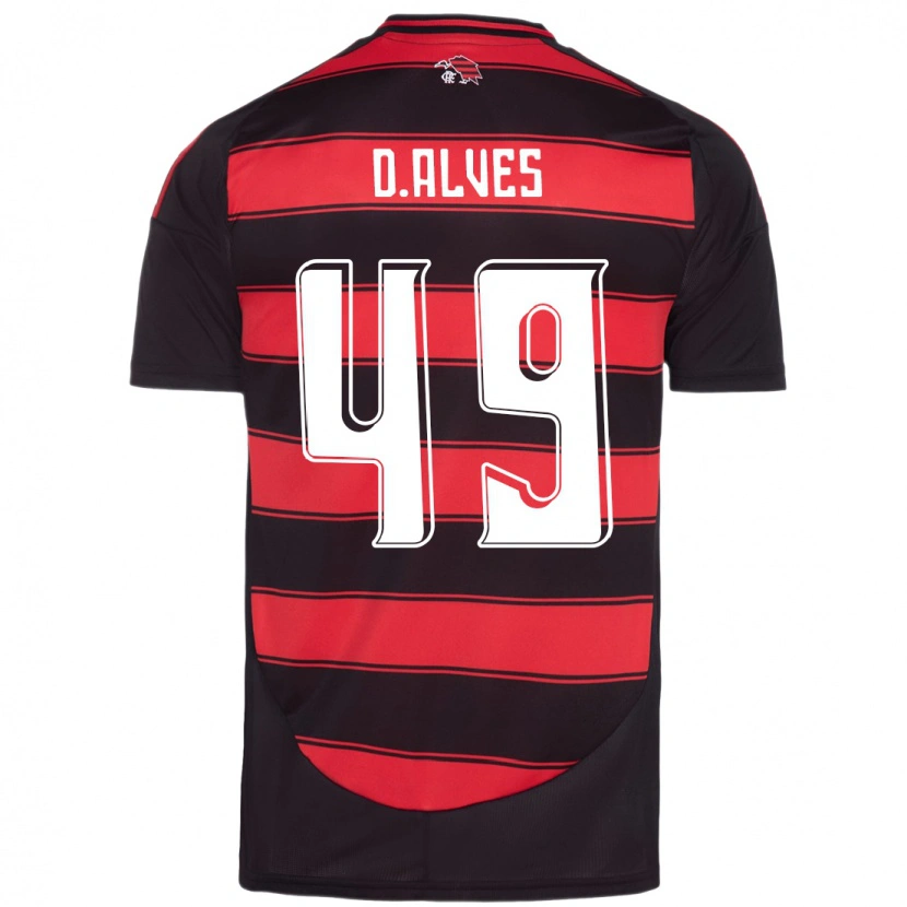 Danxen Herren Dyogo Alves #49 Weiß Rot Heimtrikot Trikot 2025/26 T-Shirt Schweiz