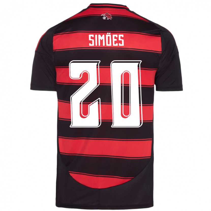 Danxen Herren Fabi Simões #20 Rot Schwarz Heimtrikot Trikot 2025/26 T-Shirt Schweiz
