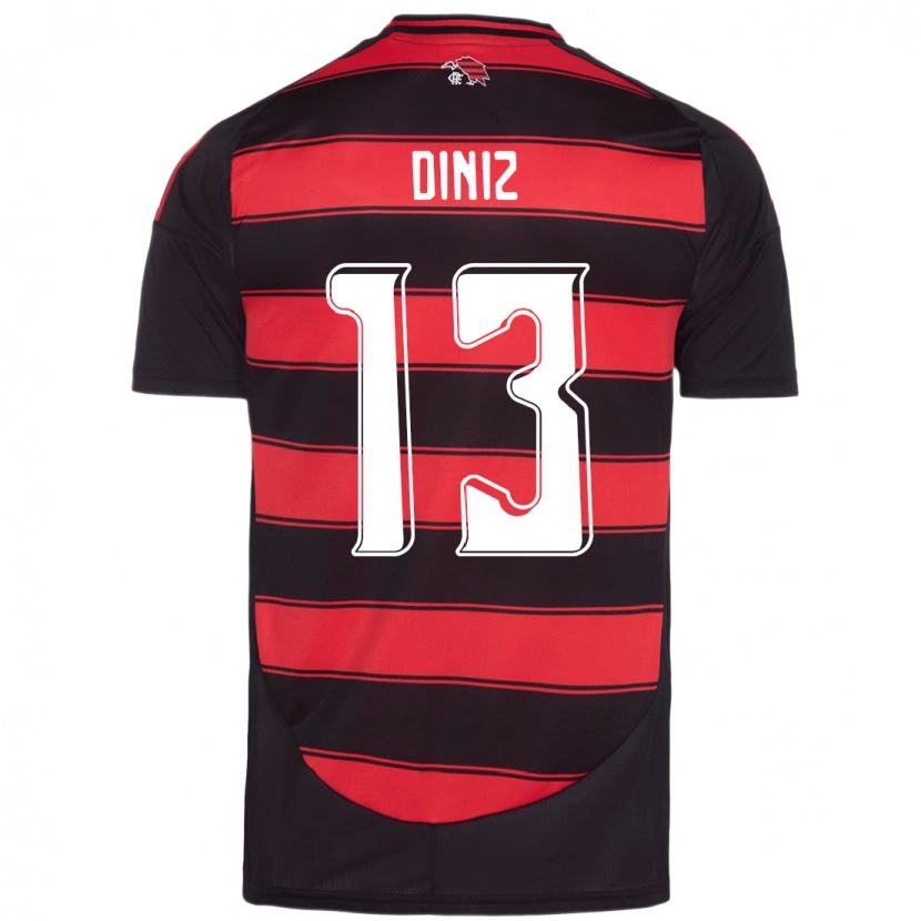 Danxen Herren Renata Diniz #13 Weiß Rot Heimtrikot Trikot 2025/26 T-Shirt Schweiz