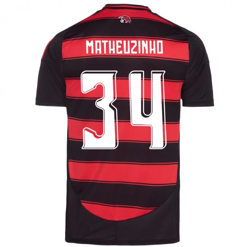 Danxen Herren Matheuzinho #34 Weiß Rot Heimtrikot Trikot 2025/26 T-Shirt Schweiz
