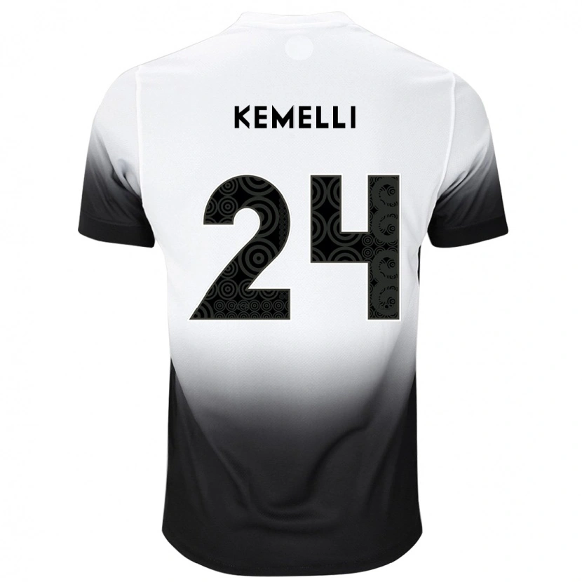 Danxen Herren Kemelli #24 Schwarz Weiß Heimtrikot Trikot 2025/26 T-Shirt Schweiz