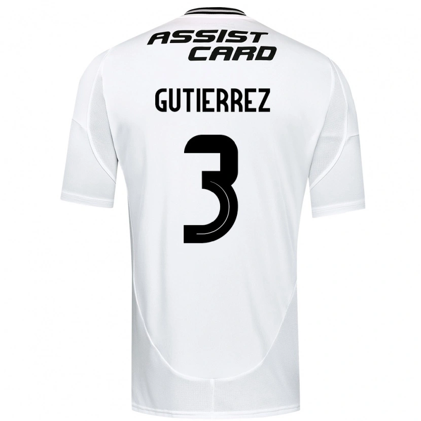 Danxen Herren Daniel Gutiérrez #3 Schwarz Weiß Heimtrikot Trikot 2025/26 T-Shirt Schweiz