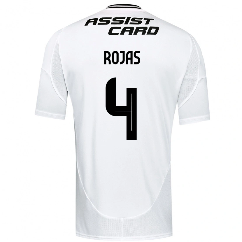 Danxen Herren Javier Rojas #4 Schwarz Weiß Heimtrikot Trikot 2025/26 T-Shirt Schweiz
