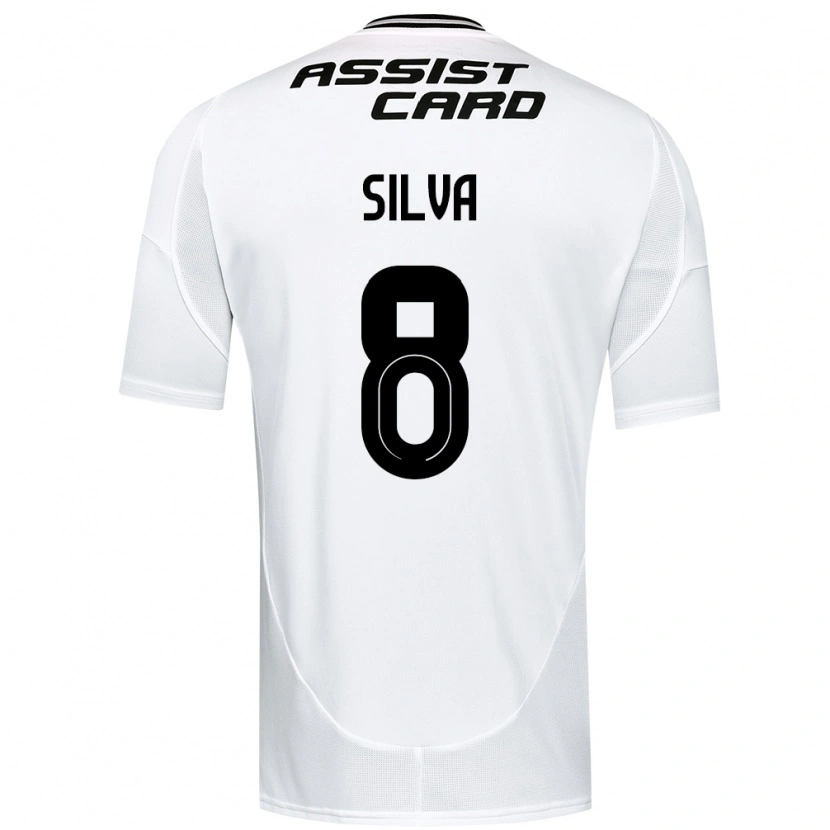 Danxen Herren Bastián Silva #8 Schwarz Weiß Heimtrikot Trikot 2025/26 T-Shirt Schweiz