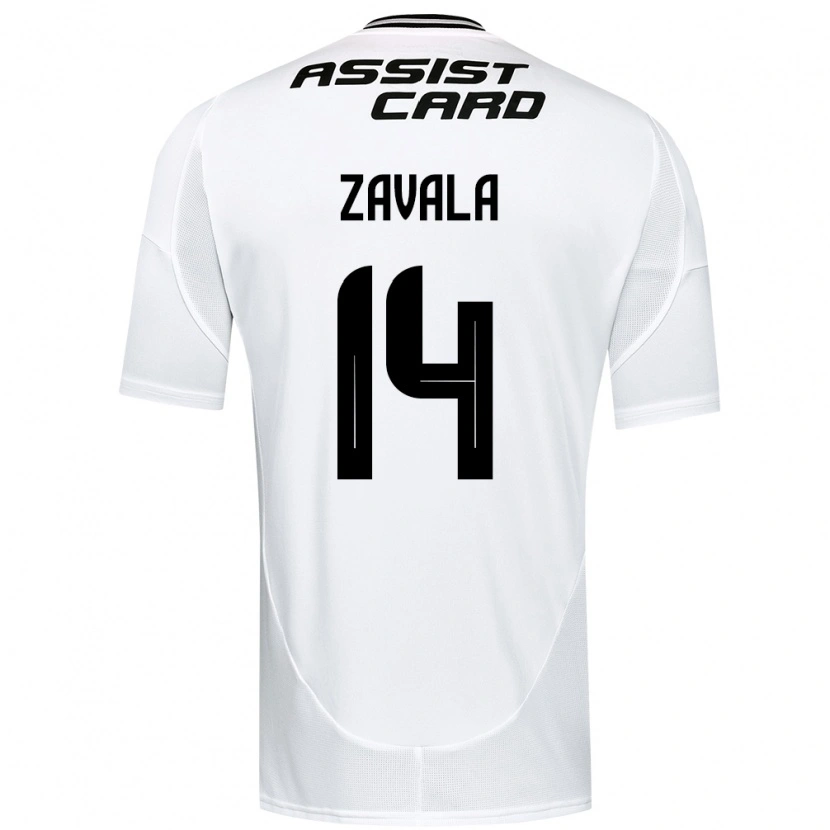Danxen Herren Cristián Zavala #14 Schwarz Weiß Heimtrikot Trikot 2025/26 T-Shirt Schweiz