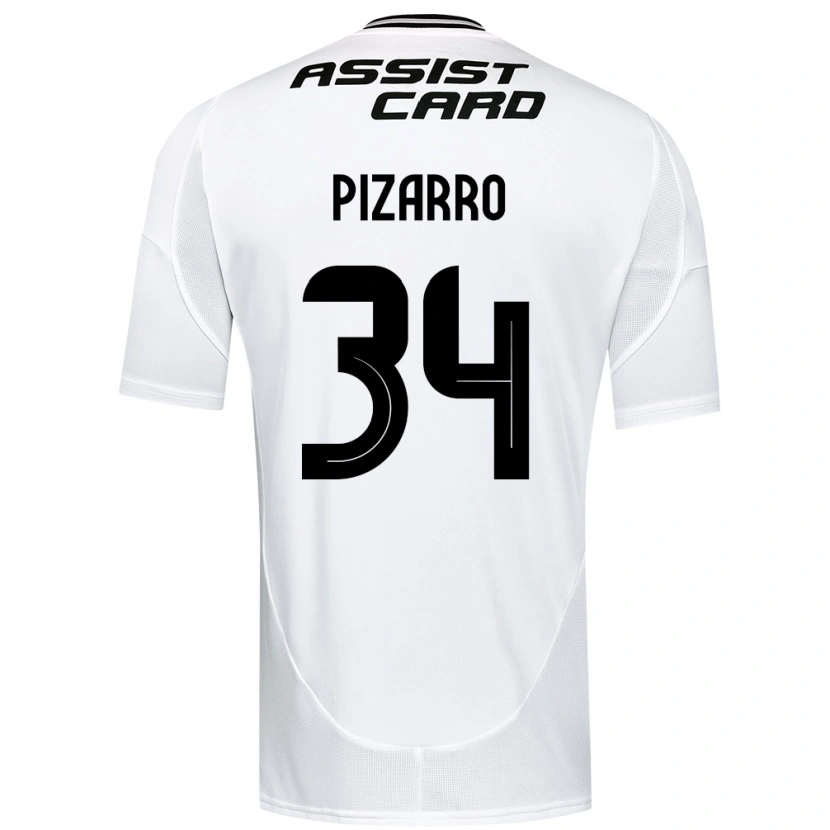 Danxen Herren Vicente Pizarro #34 Schwarz Weiß Heimtrikot Trikot 2025/26 T-Shirt Schweiz