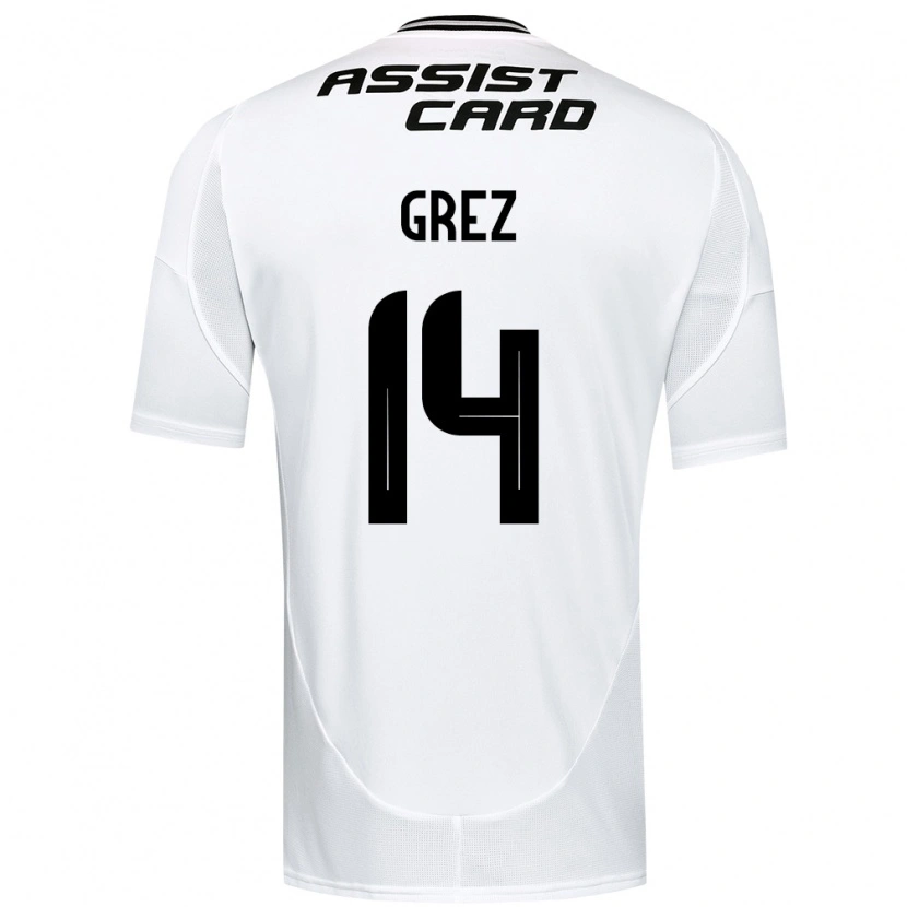 Danxen Herren Javiera Grez #14 Schwarz Weiß Heimtrikot Trikot 2025/26 T-Shirt Schweiz