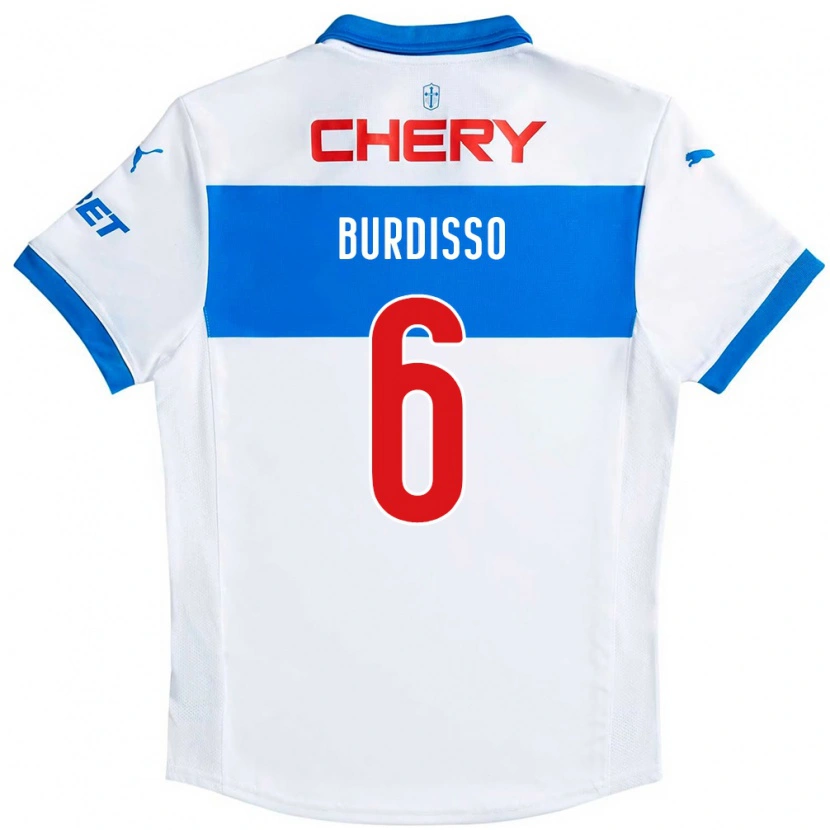 Danxen Herren Guillermo Burdisso #6 Königsblau Weiß Heimtrikot Trikot 2025/26 T-Shirt Schweiz