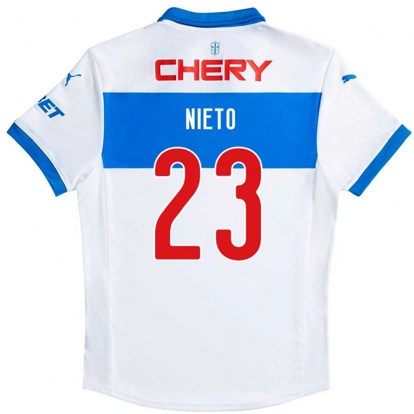 Danxen Herren Byron Nieto #23 Königsblau Weiß Heimtrikot Trikot 2025/26 T-Shirt Schweiz