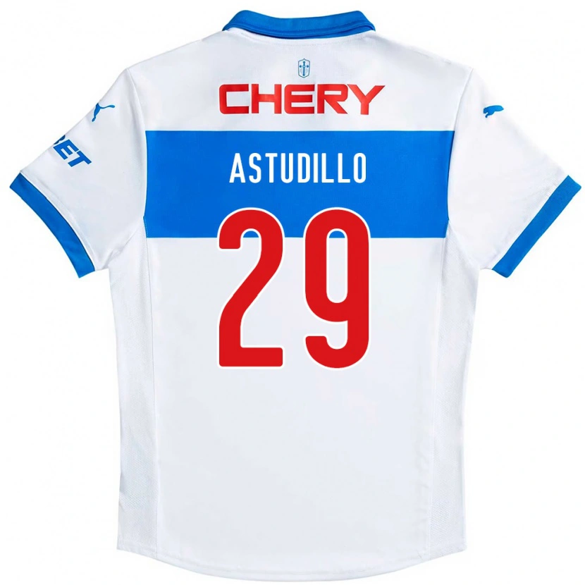 Danxen Herren Aaron Astudillo #29 Königsblau Weiß Heimtrikot Trikot 2025/26 T-Shirt Schweiz