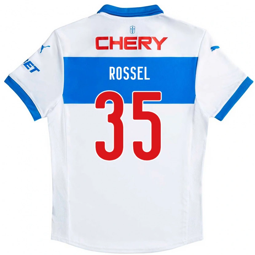 Danxen Herren Juan Francisco Rossel #35 Königsblau Weiß Heimtrikot Trikot 2025/26 T-Shirt Schweiz