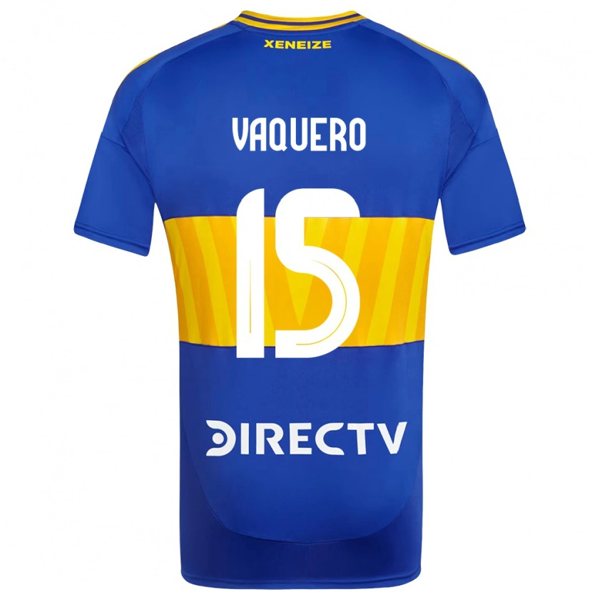 Danxen Herren Ivan Vaquero #15 Weiß Blau Heimtrikot Trikot 2025/26 T-Shirt Schweiz