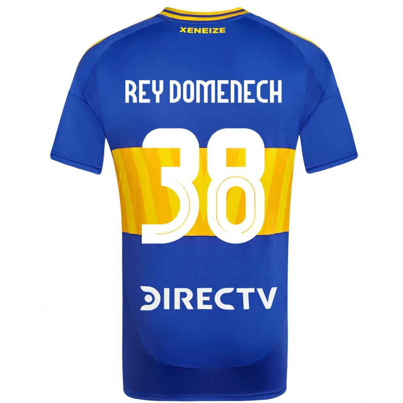 Danxen Herren Camilo Rey Domenech #38 Weiß Blau Heimtrikot Trikot 2025/26 T-Shirt Schweiz