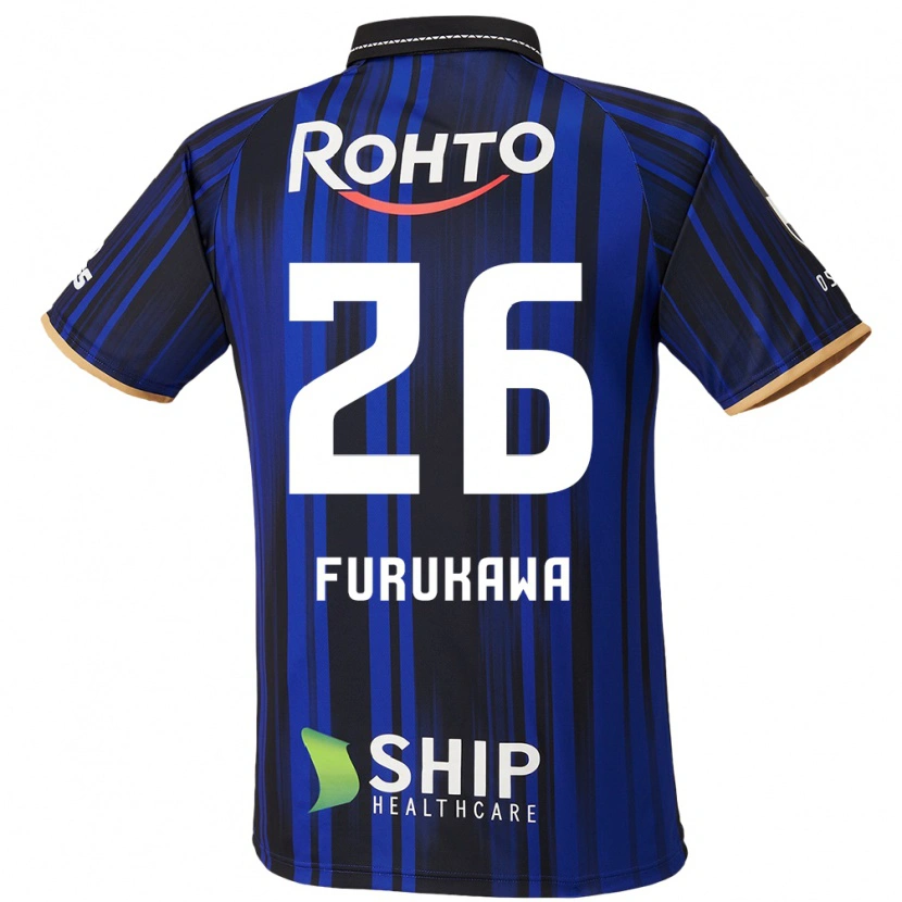 Danxen Herren Kanta Furukawa #26 Weiß Blau Schwarz Heimtrikot Trikot 2025/26 T-Shirt Schweiz
