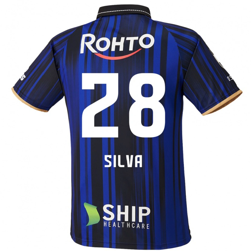 Danxen Herren Wellington Silva #28 Weiß Blau Schwarz Heimtrikot Trikot 2025/26 T-Shirt Schweiz