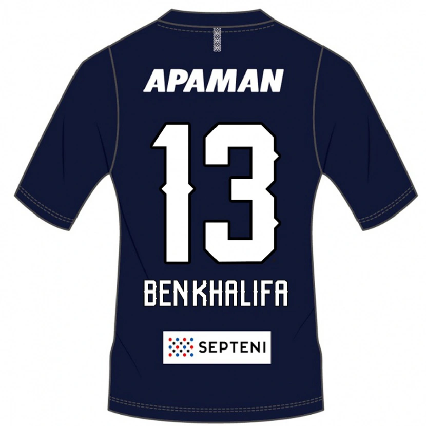 Danxen Herren Nassim Ben Khalifa #13 Hellgrau Heimtrikot Trikot 2025/26 T-Shirt Schweiz