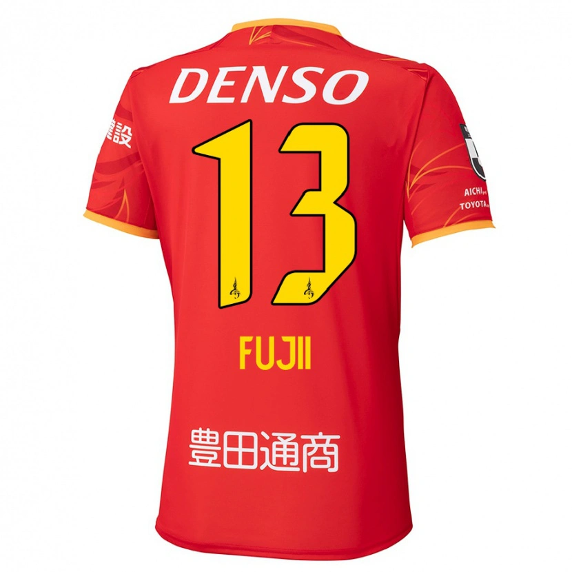 Danxen Herren Haruya Fujii #13 Weiß Rot Heimtrikot Trikot 2025/26 T-Shirt Schweiz