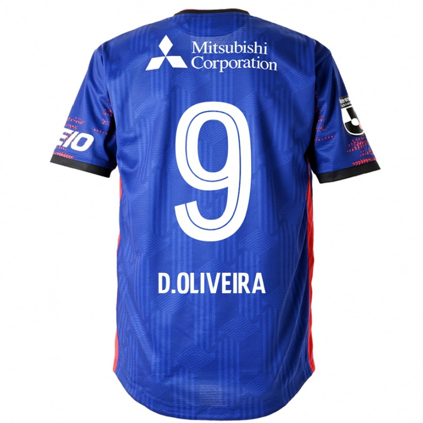 Danxen Herren Diego Oliveira #9 Weiß Schwarz Heimtrikot Trikot 2025/26 T-Shirt Schweiz