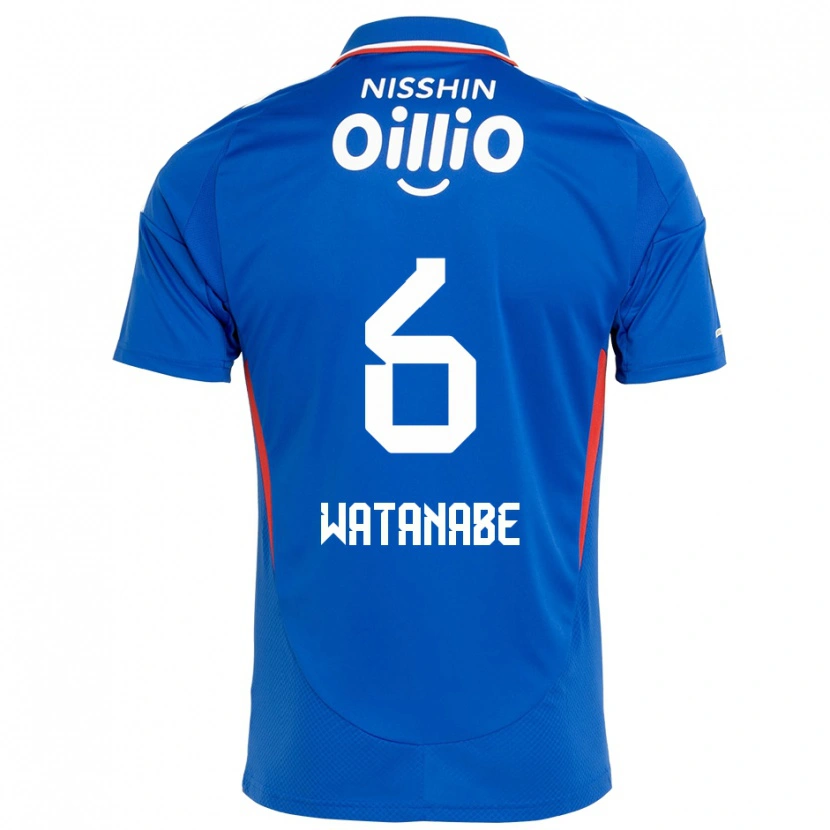 Danxen Herren Kota Watanabe #6 Weiß Königsblau Heimtrikot Trikot 2025/26 T-Shirt Schweiz