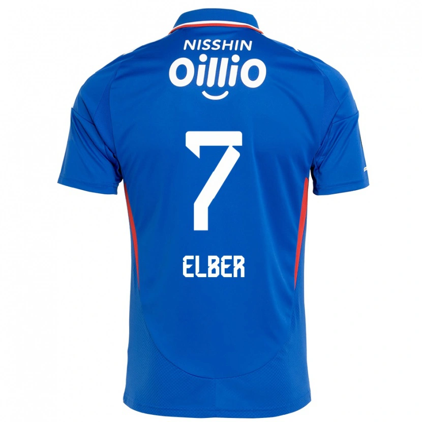 Danxen Herren Élber #7 Weiß Königsblau Heimtrikot Trikot 2025/26 T-Shirt Schweiz