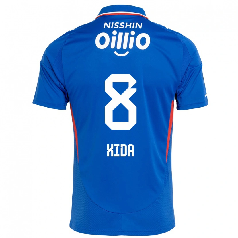 Danxen Herren Takuya Kida #8 Weiß Königsblau Heimtrikot Trikot 2025/26 T-Shirt Schweiz