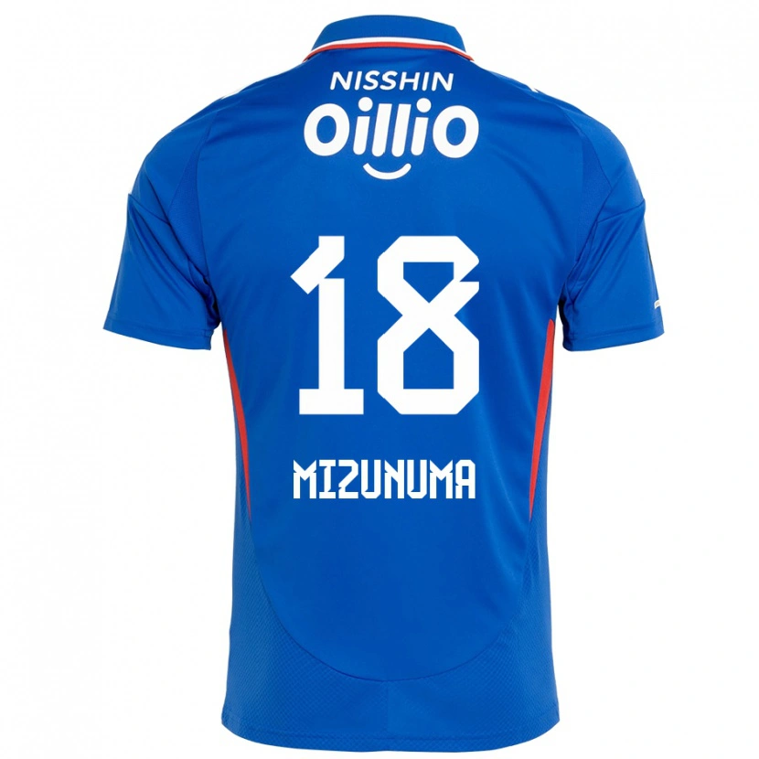 Danxen Herren Kota Mizunuma #18 Weiß Königsblau Heimtrikot Trikot 2025/26 T-Shirt Schweiz
