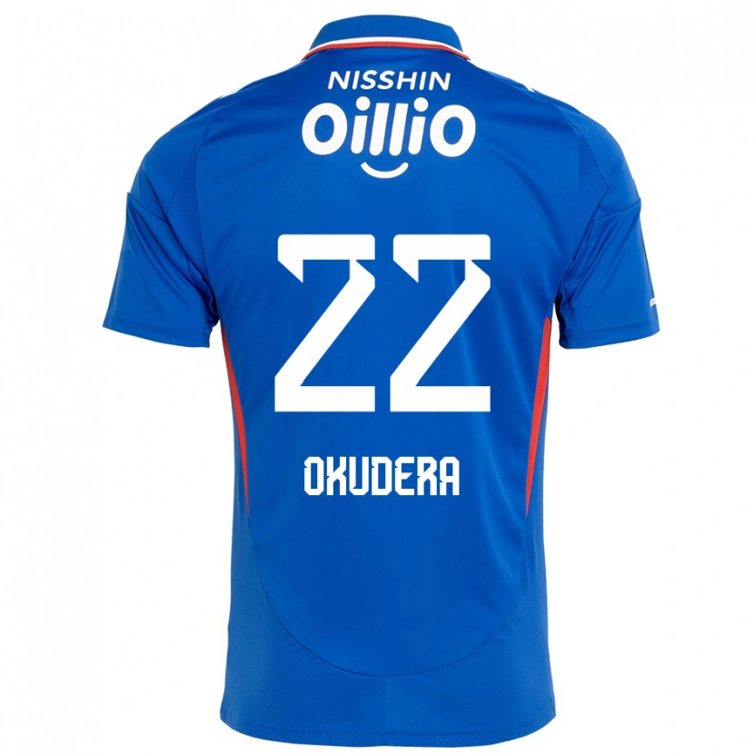Danxen Herren Minato Okudera #22 Königsblau Weiß Heimtrikot Trikot 2025/26 T-Shirt Schweiz