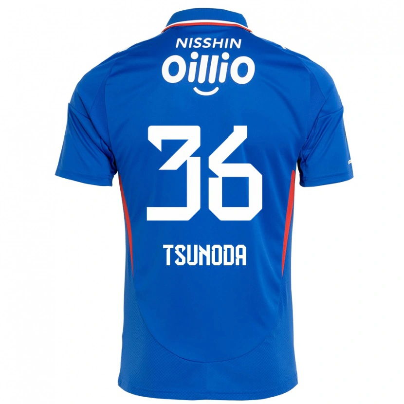 Danxen Herren Ryotaro Tsunoda #36 Weiß Königsblau Heimtrikot Trikot 2025/26 T-Shirt Schweiz