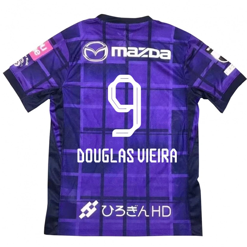 Danxen Herren Douglas Vieira #9 Weiß Orange Heimtrikot Trikot 2025/26 T-Shirt Schweiz