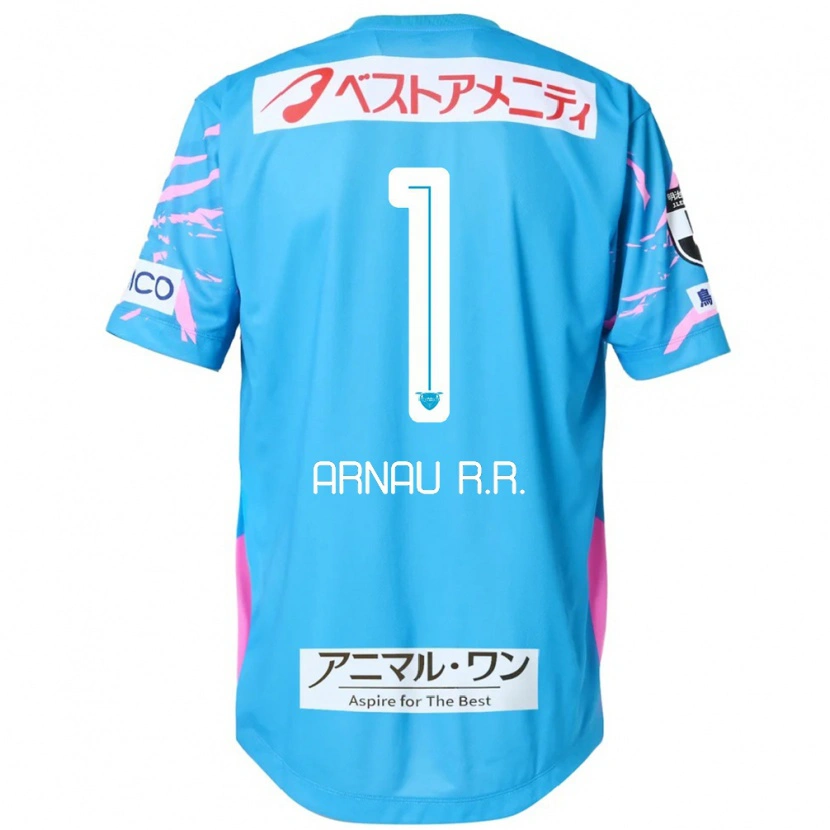 Danxen Herren Arnau Riera #1 Weiß Rosa Heimtrikot Trikot 2025/26 T-Shirt Schweiz