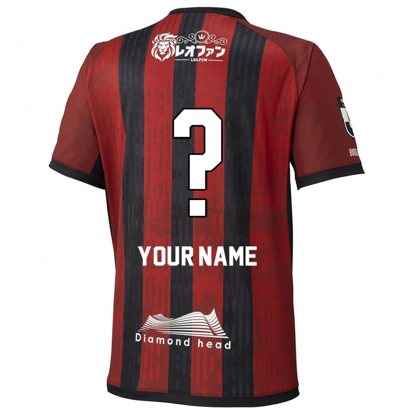Danxen Herren Ihren Namen #0 Rot Schwarz Heimtrikot Trikot 2025/26 T-Shirt Schweiz