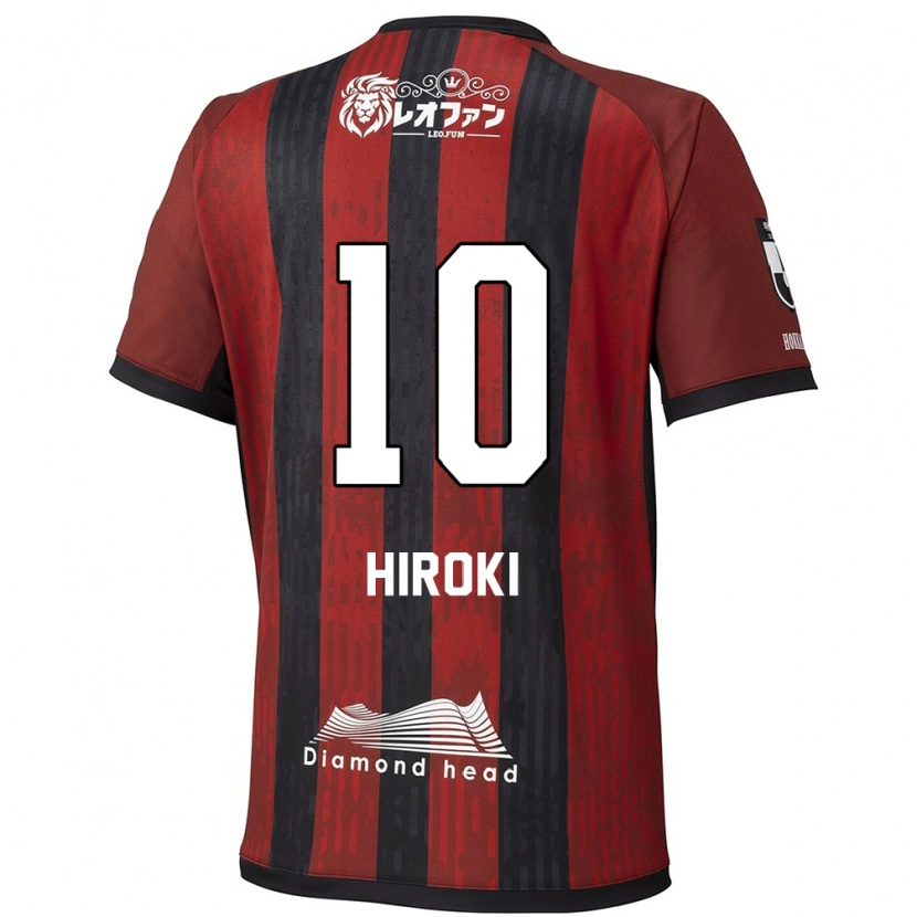 Danxen Herren Hiroki Miyazawa #10 Rot Schwarz Heimtrikot Trikot 2025/26 T-Shirt Schweiz