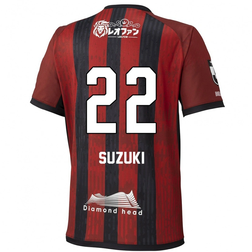 Danxen Herren So Suzuki #22 Rot Schwarz Heimtrikot Trikot 2025/26 T-Shirt Schweiz