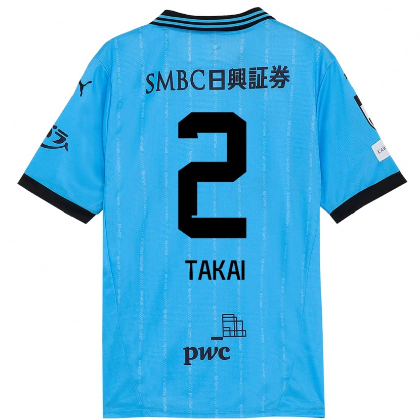 Danxen Herren Kota Takai #2 Himmelblau Schwarz Heimtrikot Trikot 2025/26 T-Shirt Schweiz