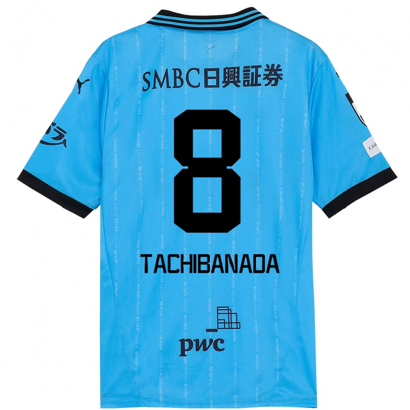 Danxen Herren Kento Tachibanada #8 Weiß Himmelblau Heimtrikot Trikot 2025/26 T-Shirt Schweiz
