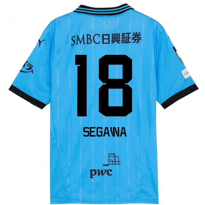 Danxen Herren Yusuke Segawa #18 Weiß Himmelblau Heimtrikot Trikot 2025/26 T-Shirt Schweiz