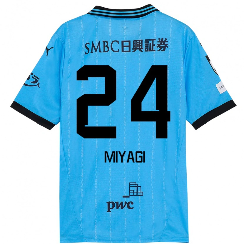 Danxen Herren Ten Miyagi #24 Weiß Himmelblau Heimtrikot Trikot 2025/26 T-Shirt Schweiz