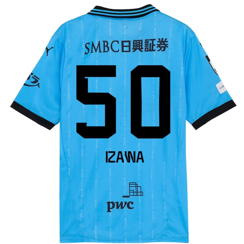 Danxen Herren Haruki Izawa #50 Weiß Himmelblau Heimtrikot Trikot 2025/26 T-Shirt Schweiz