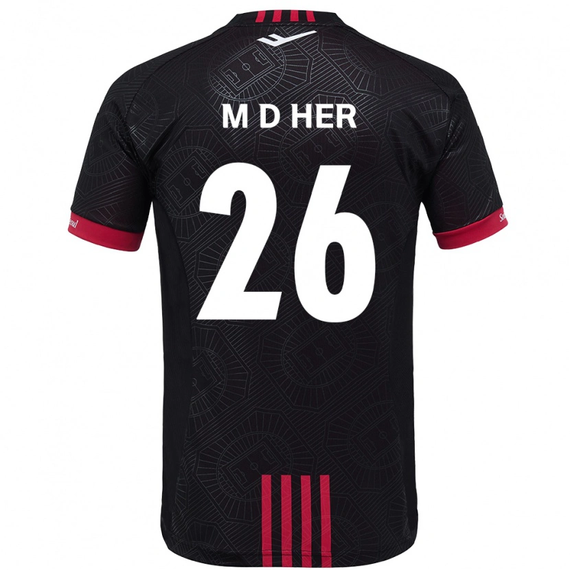 Danxen Herren Dong-Min Her #26 Weiß Schwarz Heimtrikot Trikot 2025/26 T-Shirt Schweiz