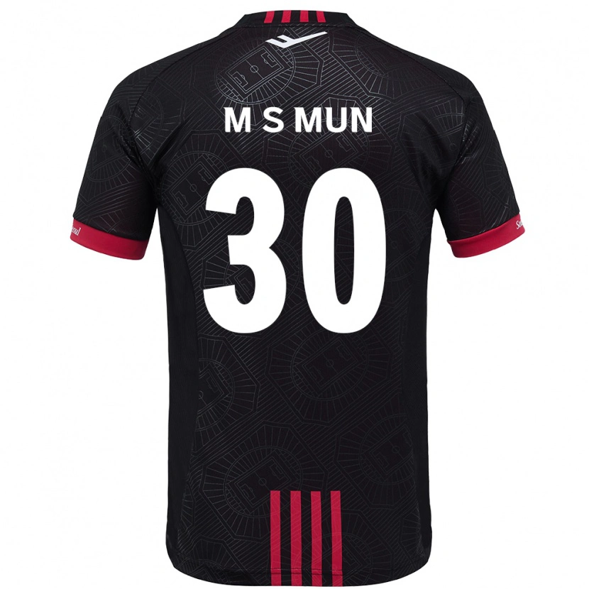 Danxen Herren Seong-Min Mun #30 Weiß Schwarz Heimtrikot Trikot 2025/26 T-Shirt Schweiz