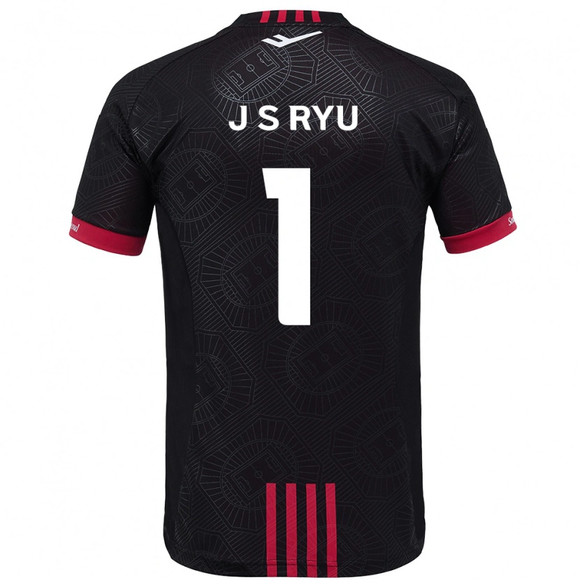 Danxen Herren Ryu Ji-Soo #1 Weiß Schwarz Heimtrikot Trikot 2025/26 T-Shirt Schweiz