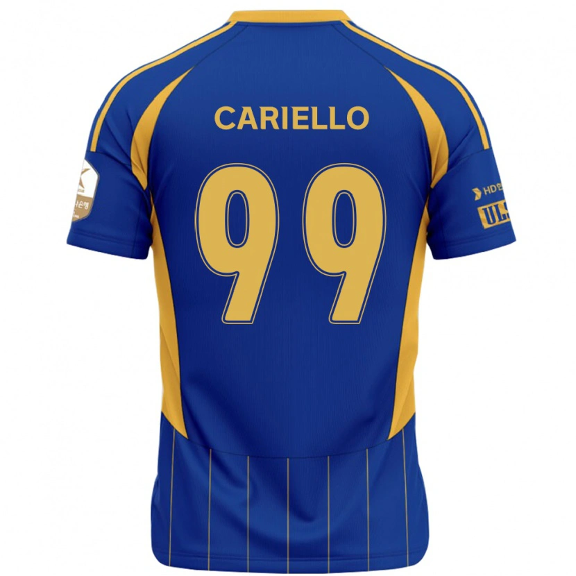 Danxen Herren Yago Cariello #99 Weiß Himmelblau Heimtrikot Trikot 2025/26 T-Shirt Schweiz
