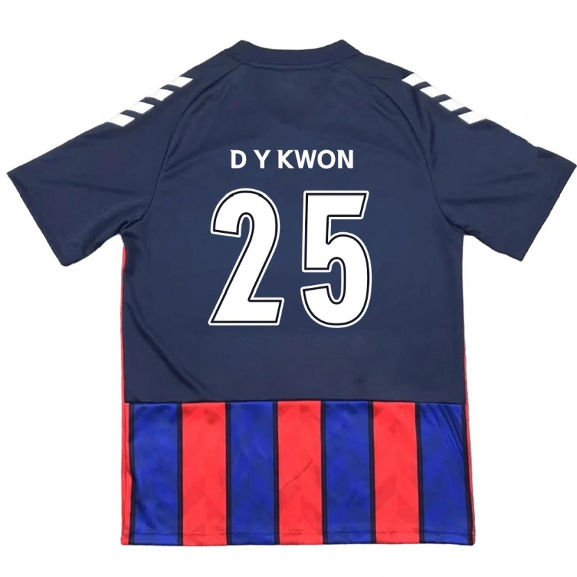Danxen Herren Do-Yeong Kwon #25 Königsblau Rot Heimtrikot Trikot 2025/26 T-Shirt Schweiz