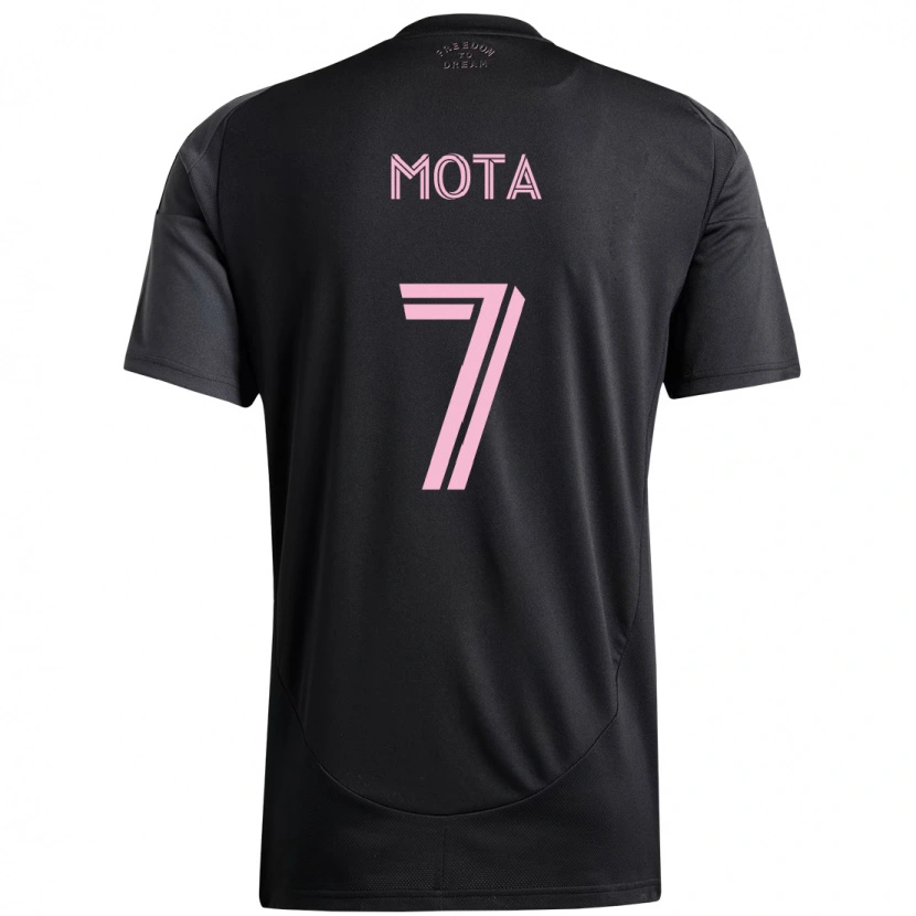 Danxen Herren Jean Mota #7 Rosa Schwarz Auswärtstrikot Trikot 2025/26 T-Shirt Schweiz