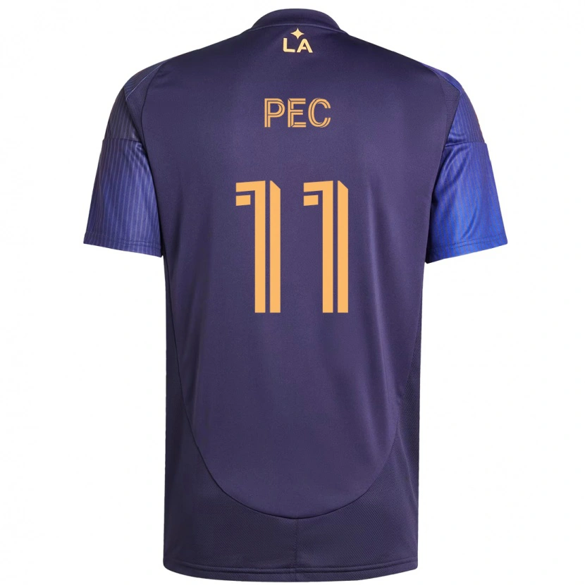 Danxen Herren Gabriel Pec #11 Weiß Gelb Auswärtstrikot Trikot 2025/26 T-Shirt Schweiz