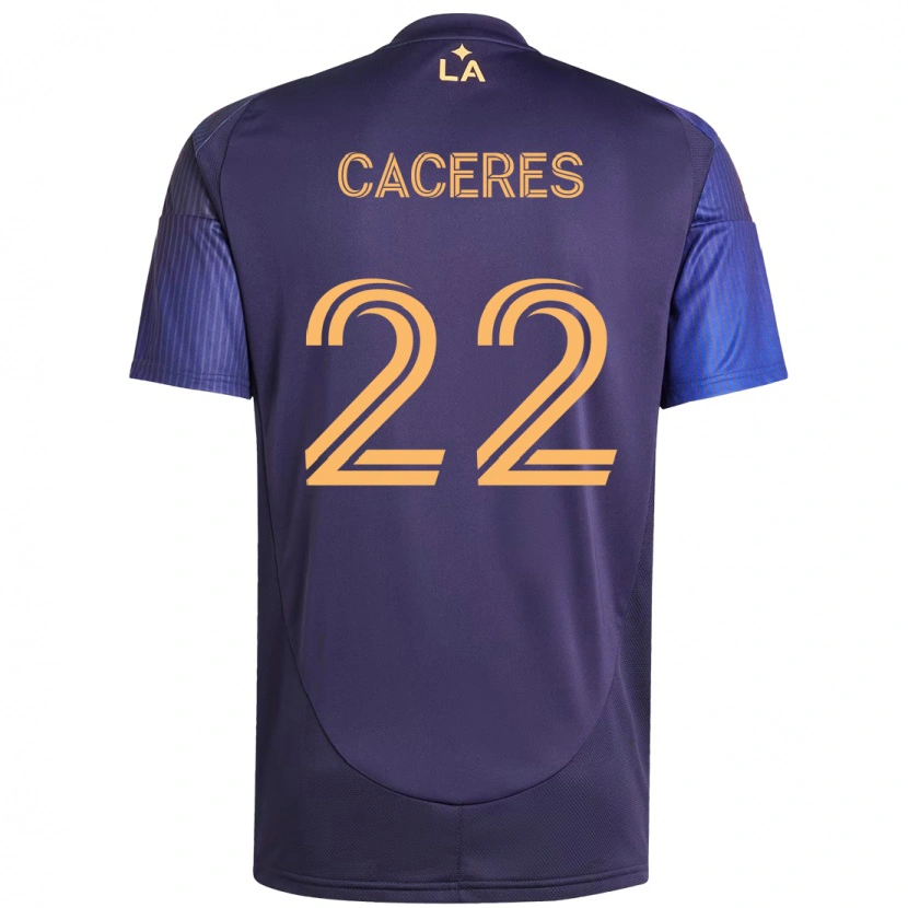Danxen Herren Martín Cáceres #22 Weiß Gelb Auswärtstrikot Trikot 2025/26 T-Shirt Schweiz