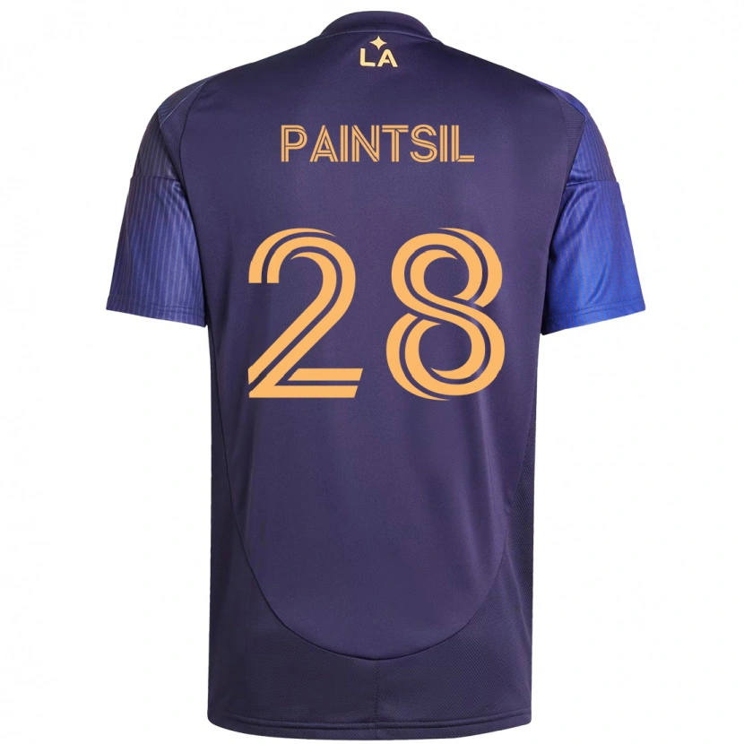 Danxen Herren Joseph Paintsil #28 Weiß Gelb Auswärtstrikot Trikot 2025/26 T-Shirt Schweiz